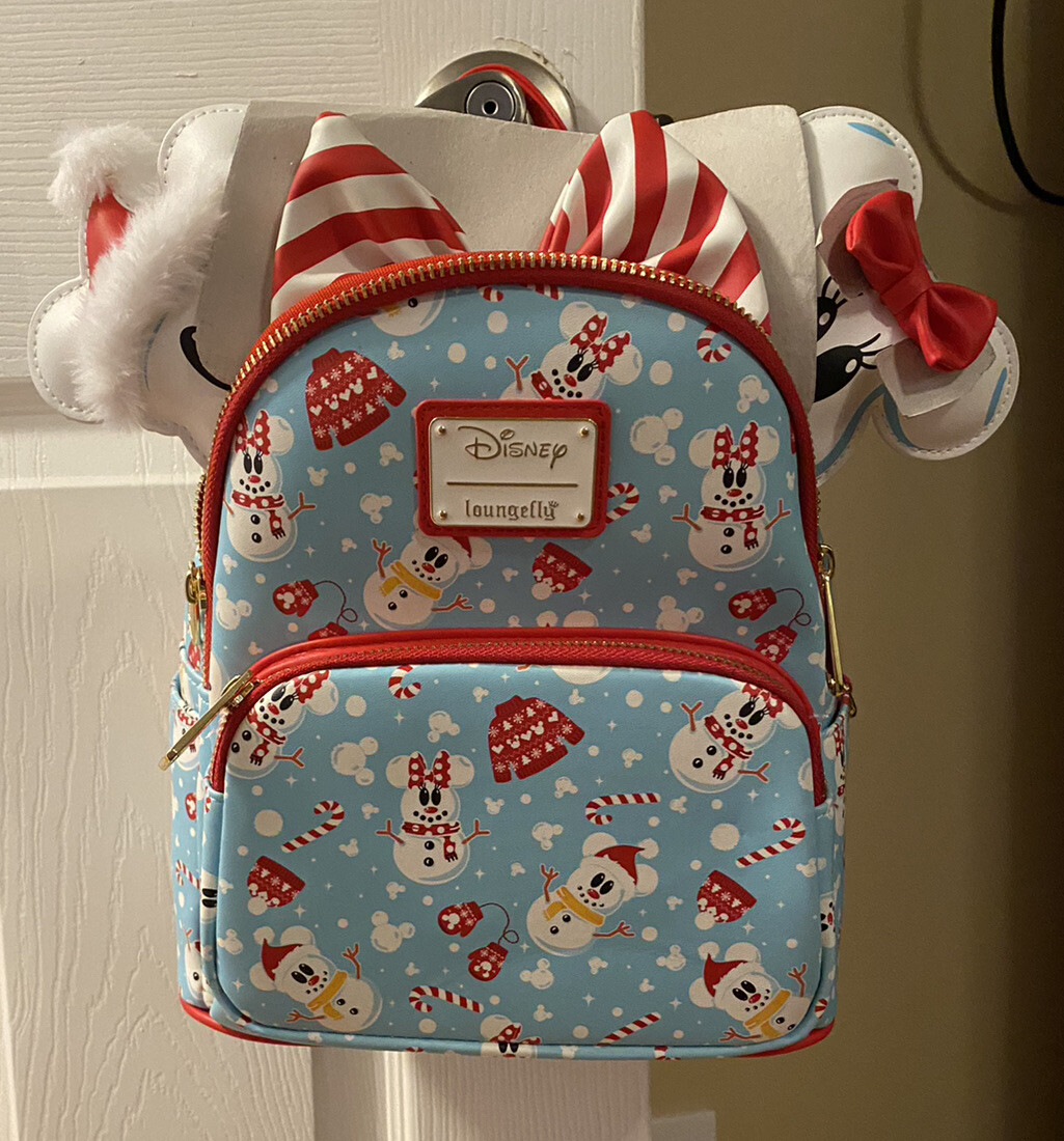 Disney Loungefly backpack new with tags. NEW w Tags Loungefly Disney MICKEY MOUSE Icon BurnOut RED  main image 3