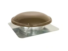 GAF Master Flow 1500 CFM Brown Power Roof Mount Attic Fan - 18ERV06BRBG