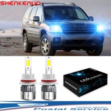 9007 Ice Blue Led Headlight Bulbs Kit For Mitsubishi Endeavor 04-11 Hi-low Beam