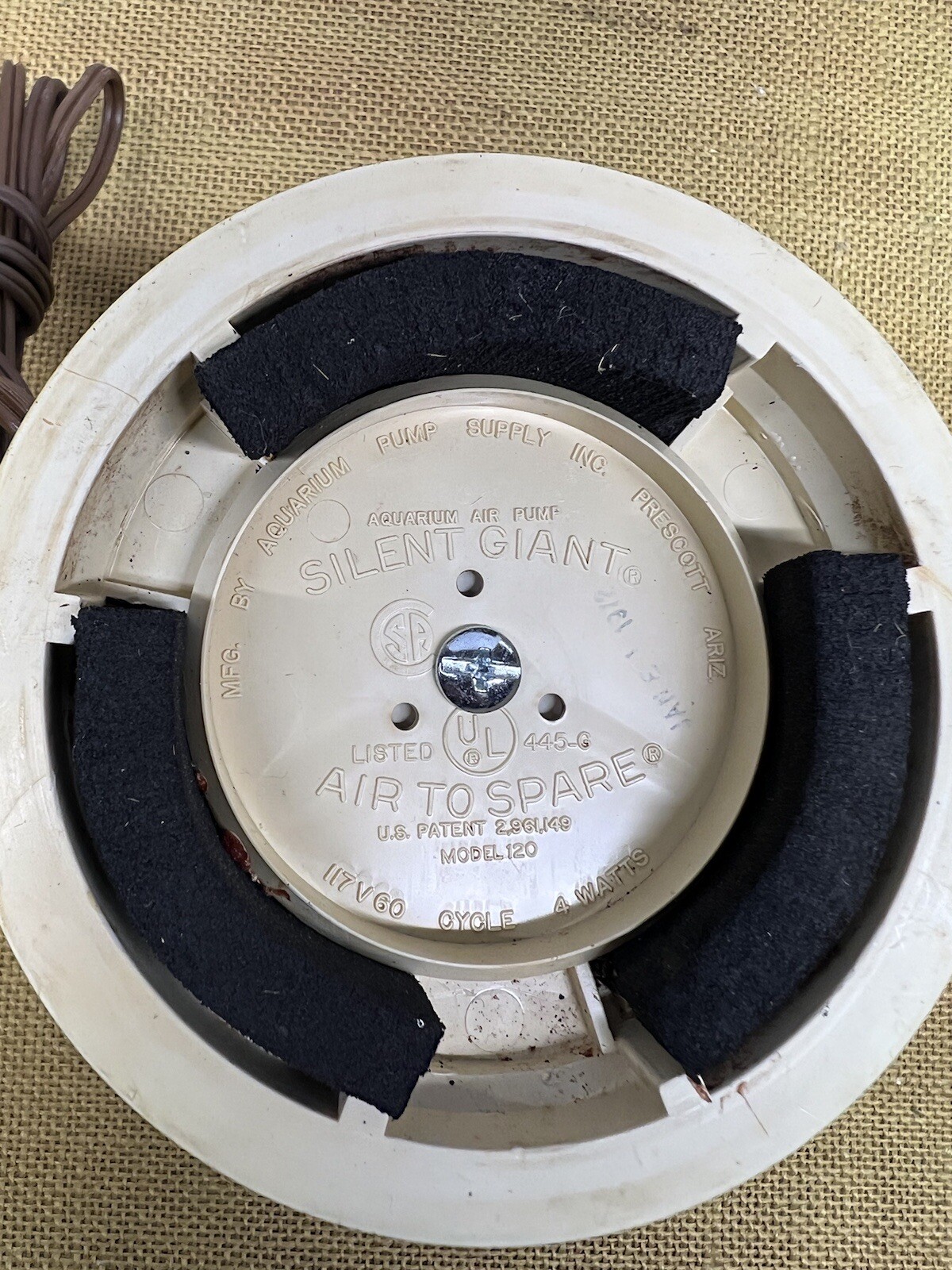 Rebuilt Vintage SILENT GIANT Air Pump Guarenteed! eBay