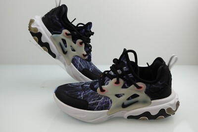 Nike React Presto Running Shoes Men US Size 6.5 Lightning Blue Black