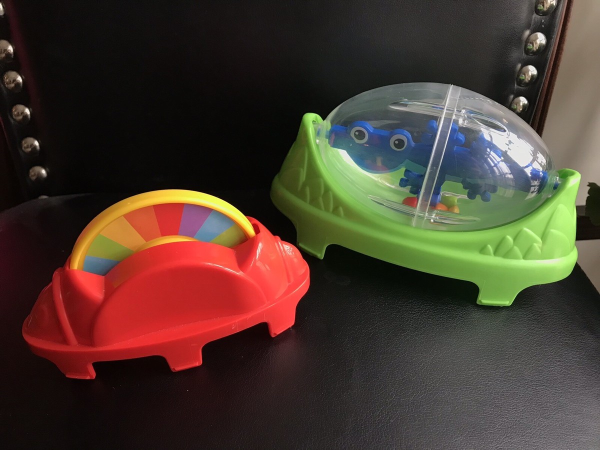 Fisher Price Rainforest Jumperoo 2~ Spinner Frog Rainbow Toy Replacement  Part