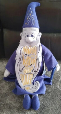 Disney Wisdom Serie 9 von 12 Merlin Plüsch Schwert im Stein AUSVERKAUFT