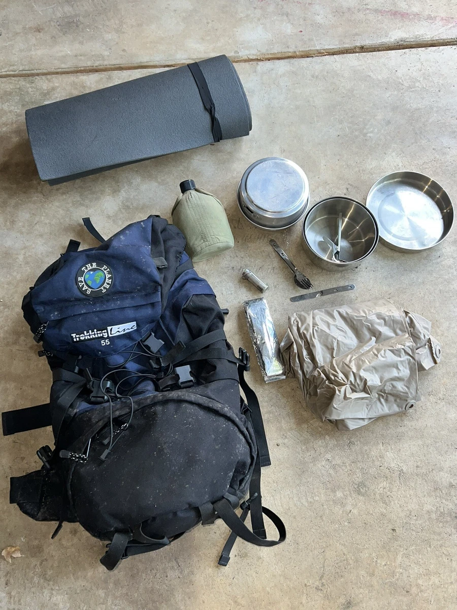 Trekking Line 55 Hiking Camping Supplies Backpack Bag w