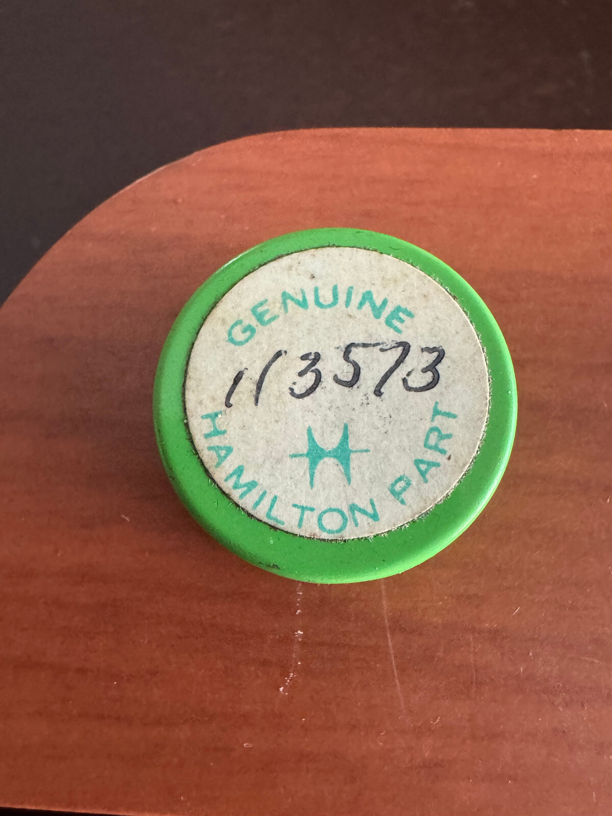 VINTAGE COMPLETE BALANCE ( GOOD STAFF) FOR HAMILTON WRIST WATCH PART # 113573