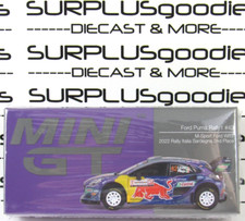 2024 Mini-GT Overseas Ed: Red Bull 2022 FORD PUMA RALLY1 42 M-Sport WRT Italia