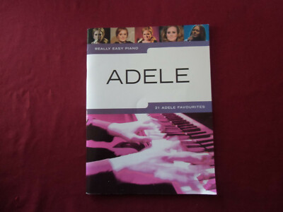 Adele - 21 Favourites. Songbook Notenbuch. Easy Piano