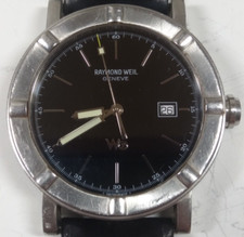 Raymond Weil W1 Parsifal Rare Black Dial Swiss Quartz Watch