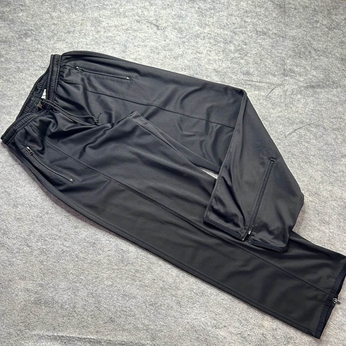 Nike track shop pants zippered pockets
