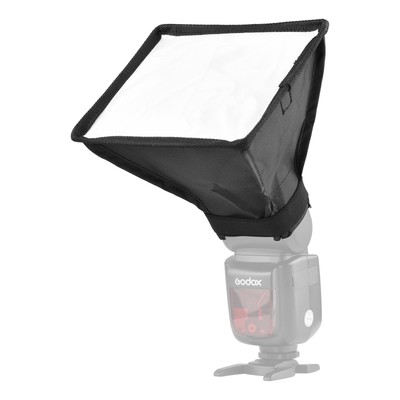 17 * 15  / 6,7 * 6 Zoll  Universal Kamerablitz Softbox Speedlite B5A3