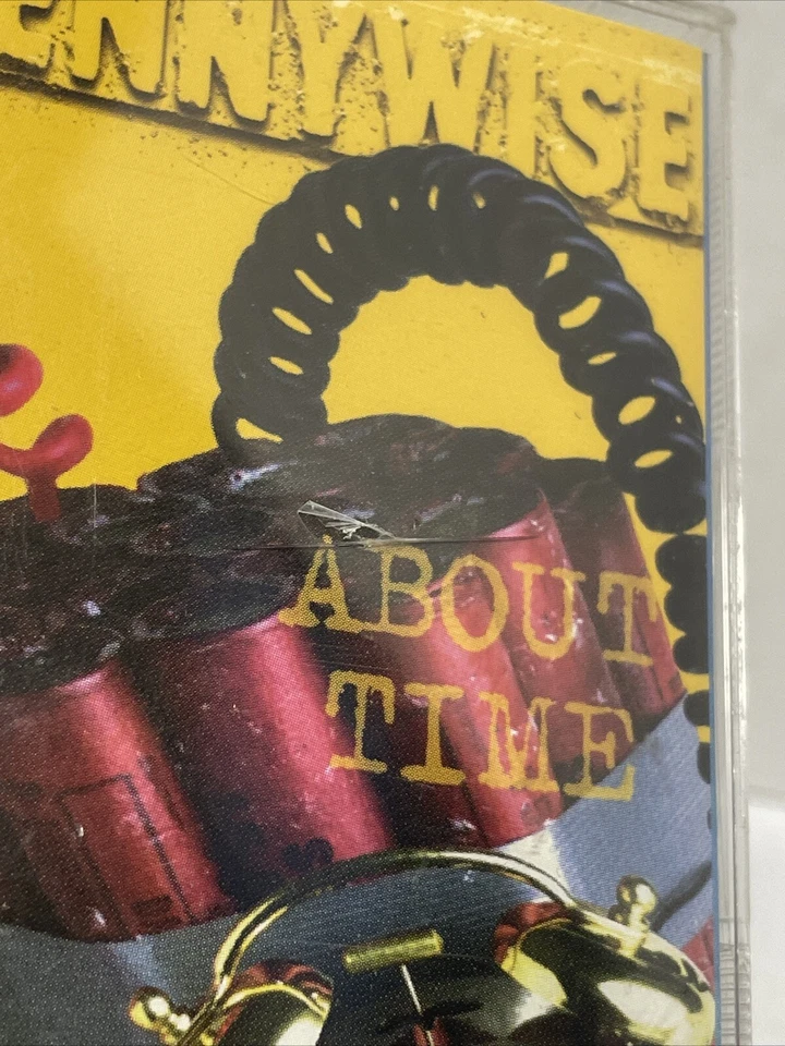 Pennywise  About Time Cassette Tape Epitaph Records Punk 90s  1995 Rare Sealed - Image 2 of 4