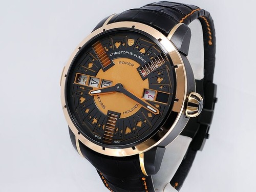 Christophe Claret Poker Texas Hold'em MTR.PCK05-21-040 18k Rose Gold  45mm $170k
