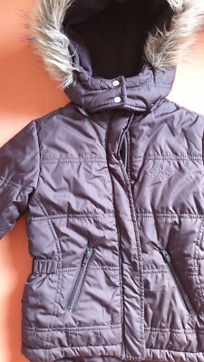 Esprit Jacke Winterjacke 9298 Mädchen Fellkapuze Wintermantel 92/98 