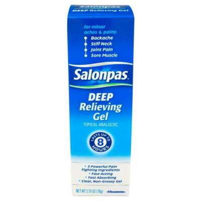 SM Salonpas Deep Pain Relieving Gel 2.75 Oz