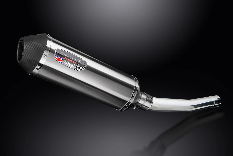 Kit de silenciador de escape Yamaha YZF-R6 1998-2002 13,5" X-Oval aço inoxidável - Imagem 3 de 4