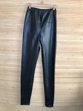 Aritzia Wilfred Free Vegan Faux Leather Leggings Pants sz S Small