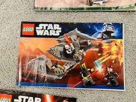 Lego Star Wars Huge Bulk Lot of 17 Instruction Manuals 75137 7957 75017 75292