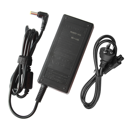 19V Power Cord For ASUS Monitors - 65W Replacement Adapter For Multiple ASUS LCD/LED Models