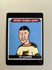 Aubrey Dit Clapper Boston Bruins PPP Hockey Caricature Playing Card