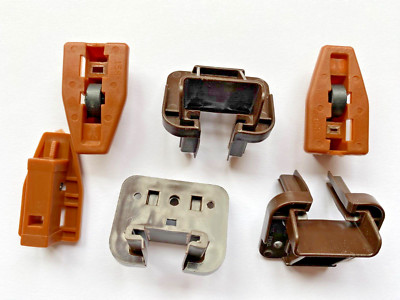 Set of 3 Kenlin Rite Trak I Drawer Guide Glide Stop Roller USPS tracking