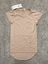 Mimobee Kids Clothing Chillers Tail Tee Shirt Dress Nude Size 4-5Y Made In USA