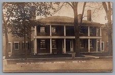 Vintage Milford, New Hampshire Rev. Humphrey More Resident RPPC Photo Postcard