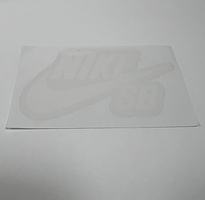 Nike SB White Sticker Authentic - Brand New | eBay