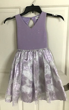 Speechless Girls 8 Purple Shimmer Sleeveless Rhinestone Accent Dress