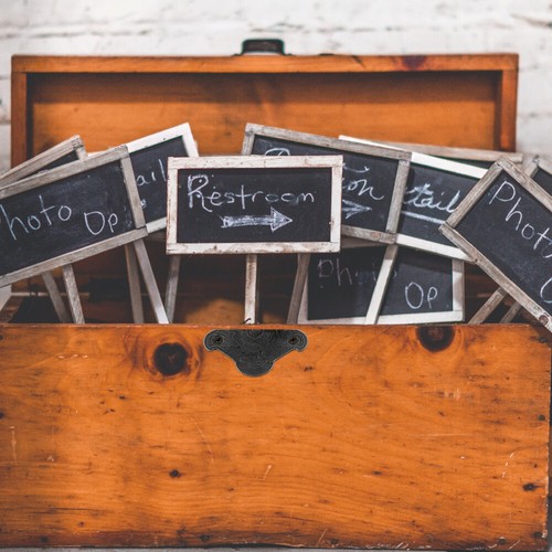 Möbelzubehör Im Vintage-Stil Weinkisten Aus Holz Mit Haspenverschluss - Bild 12 von 12