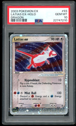 Latias ex 93/97 EX Dragon Holo Rare