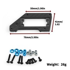 Servo Mount Frame Steering Gear Fixed Seat for Axial SCX10 PRO AXI03028 RC Cars