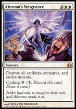 Akroma's Vengeance - Light Play MTG Commander