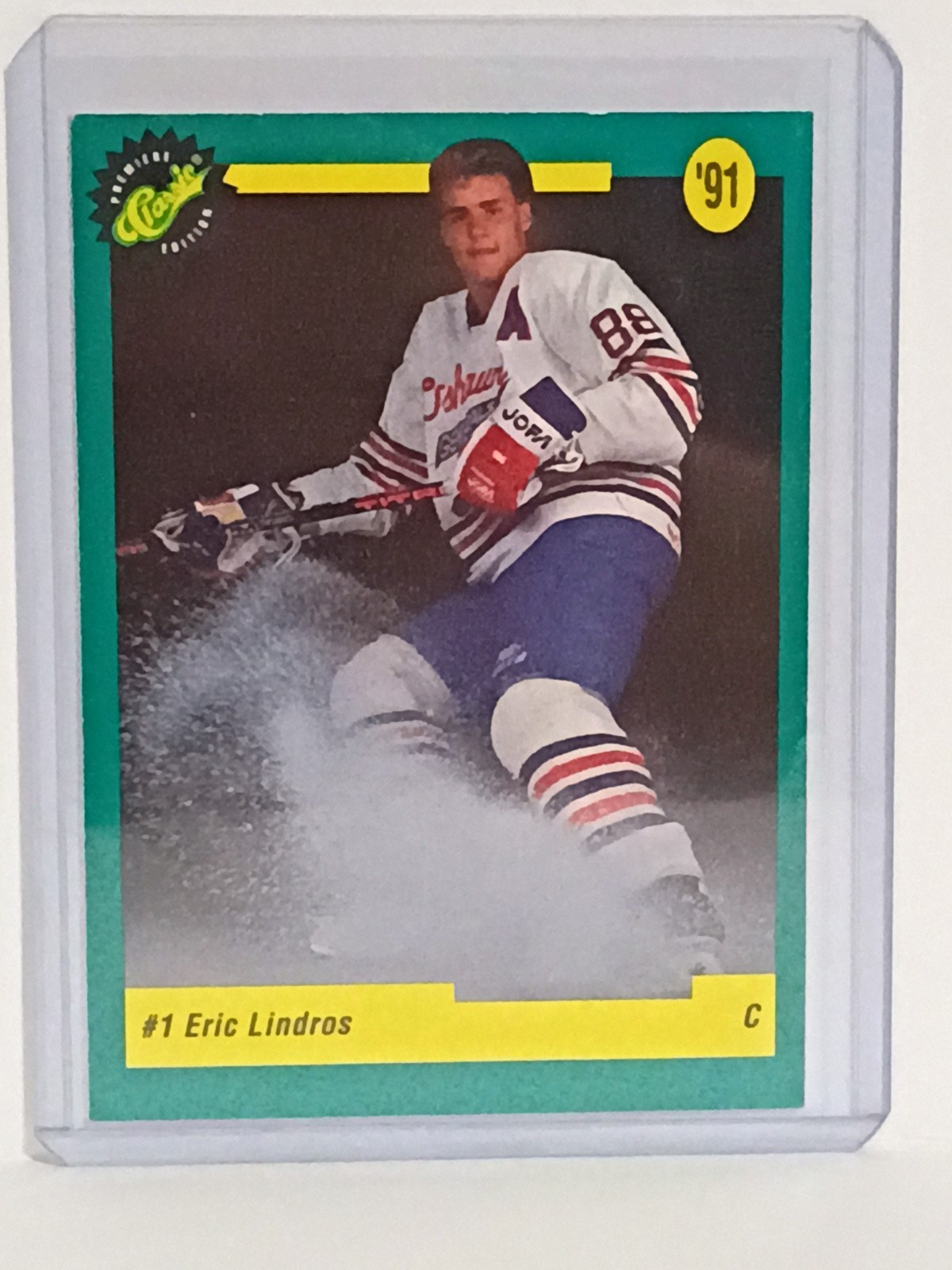 1991 Classic Draft Picks - Promo Eric Lindros #1