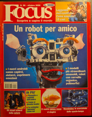 Focus 96/2000 Ein Roboter für Freund Roboter Android Legenden Weltraum Rasputin