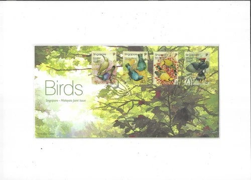 Singapore/Malaysia Year 2002 Birds Joint Issue FDC