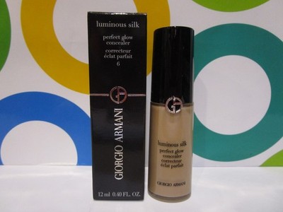 GIORGIO ARMANI ~ LUMINOUS SILK PERFECT GLOW CONCEALER ~ # 6 ~ 0.40 OZ