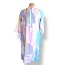 Vintage Catherine Ogust For Penthouse Gallery Pastel Abstract Art Forever Dress