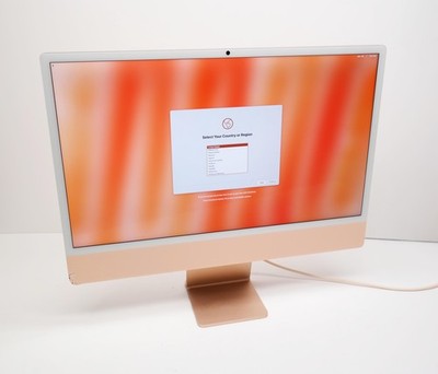 【美品】iMac 24インチ M4 16GB SSD 256GB オレンジ Apple iMac 24