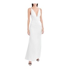 AQUA SLEEVELESS GOWN. US 14. NEW