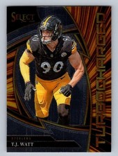 2025 Panini Select #21 T.J. Watt Turbocharged