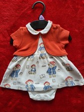 Baby Girls Paddington Bear Dress Size Newborn Brand Morrisons B33