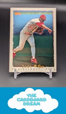 Jose Rijo 1995 Topps CyberStats (Spectralight) #314 Cincinnati Reds