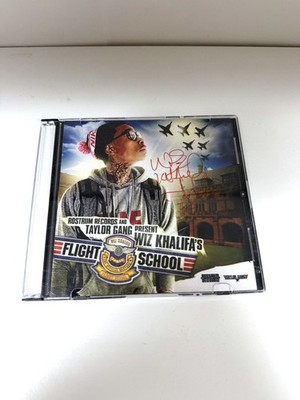 WIZ KHALIFA FLIGHT SCHOOL MIXTAPE PROMO ROSTRUM RECORDS TAYLOR GAME MIX CD
