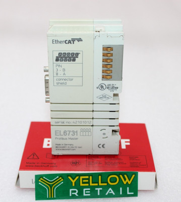 BECKHOFF EL6731 EtherCAT & PROFIBUS MASTER/SLAVE TERMINAL