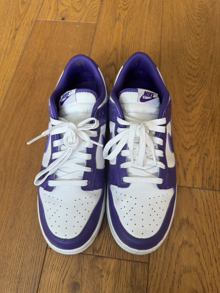 Nike Dunk Low Retro Court Purple White UK 8.5 EU43 DD1391-104 OG Box, photo 2 of 5