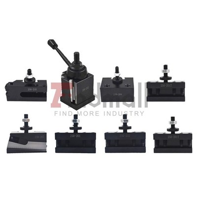 BXA 250-222 Wedge Set For Lathe 10 - 15'' With 7PC Tool Holders