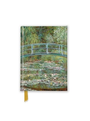 Claude Monet: Bridge over a Pond of Water Lilies 2025 Luxury Pocket Diary Planne