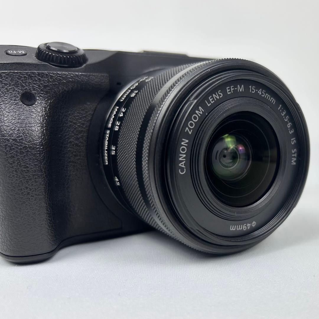 Canon EOS M3 Mirrorless Camera with 15-45mm Lens Kit Black