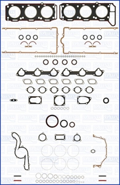 Ajusa Dichtungsvollsatz Motor 50148600 FüR Alfa Kappa 164 Lancia 164H1 24V K1M-image