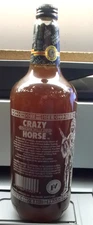 NICE THE ORIGINAL CRAZY HORSE DAKOTA HILLS LTD FORTY OUNCE BOTTLE ONLY NO LIQUOR